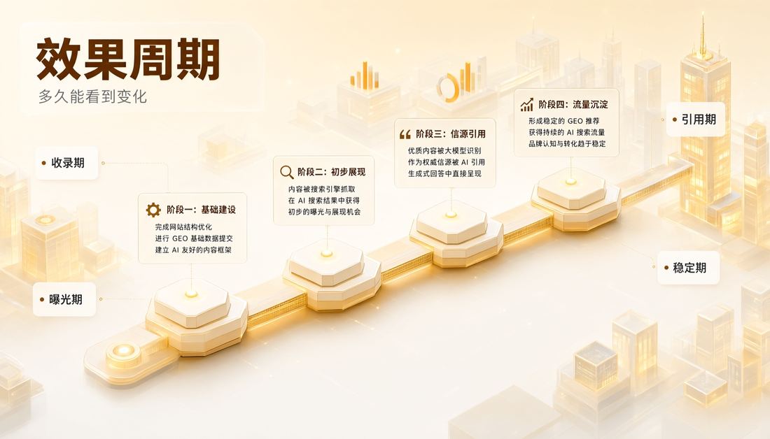 做水乡片区模具加工GEO优化,为什么短期内看不到明显变化 2